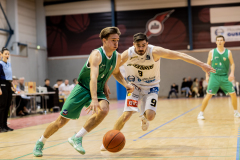 04.03.2023 Basketball Basketball Zweite Liga 2022/23 Playoff Viertelfinale Spiel 1 Blackbirds Güssing vs. Kos Klagenfurt