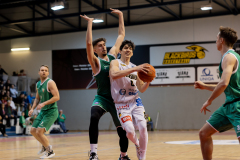 25.03.2023 Basketball Basketball Zweite Liga 2022/23 Playoff Viertelfinale Spiel 3 Blackbirds Güssing vs. Kos Klagenfurt