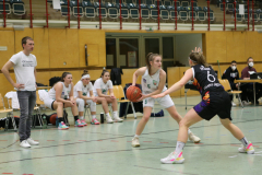 Basketball Damen Superliga 2021/22, Grundducrhgang 14.Runde Vienna United vs. KOS Celovec