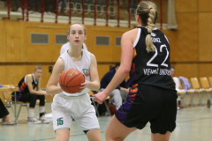 Basketball Damen Superliga 2021/22, Grundducrhgang 14.Runde Vienna United vs. KOS Celovec