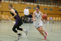 Basketball Damen Superliga 2021/22, Grundducrhgang 14.Runde Vienna United vs. KOS Celovec